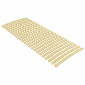 vidaXL Latte de rechange pour sommier avec 24 lattes 80 x 200 cm