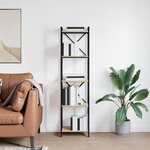 vidaXL Bibliothèque Chêne sonoma 40 x 30 x 153 cm Bois d'ingénierie