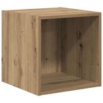 vidaXL Ensemble de meubles TV 2 Pièces chêne artisanal 37 x 37 x 142.5 cm