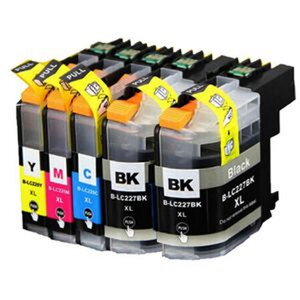 Pack de 5 cartouches compatibles lc227 et lc225
