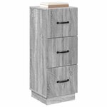 vidaXL Armoire à tiroirs 33 x 34 5 x 87 cm Bois d'ingénierie
