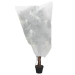 vidaXL Housses de protection pour plantes avec cordon de serrage 8 Pièces