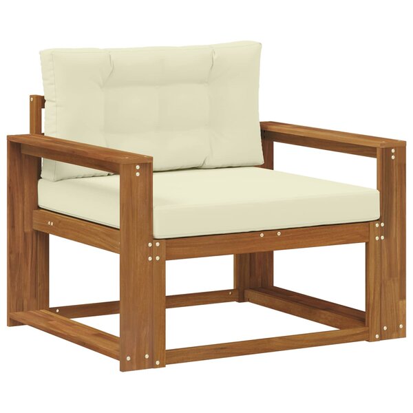 vidaXL Sofa de milieu extérieur Naturel