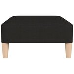 vidaXL Repose-pied Noir 78x56x32 cm Tissu