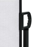 vidaXL Auvent latéral rétractable blanc 140x300 cm