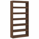 vidaXL Bibliothèque Marron 100 x 30 x 198 cm Bois d'ingénierie