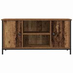 vidaXL Meuble TV Bois ancien 100 x 40 x 50 cm Bois d'ingénierie