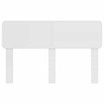 vidaXL Tête de lit Blanc Brillant 160 cm Bois d'ingénierie