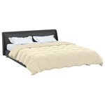 vidaXL Couette d'été 220 x 260 cm Été Microfibre (100  polyester)
