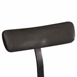 vidaXL Tabourets de bar lot de 2 noir 49x43x103cm bois manguier massif