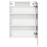 vidaXL Armoire Miroir de Salle de Bain Blanc 50 x 14 5 x 70 cm
