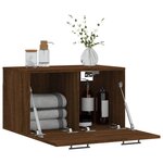 vidaXL Armoire murale Chêne marron 60x36 5x35 cm Bois d'ingénierie