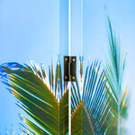 vidaXL Cloison de séparation pliable 200 x 170 cm Plage