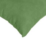 vidaXL Coussins de canapé 2 Pièces Vert clair 60 x 40 cm