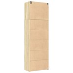 vidaXL Buffet haut chêne sonoma 80x42 5x249 cm bois d'ingénierie