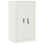 vidaXL Armoire de rangement Blanc 60 x 40 x 105 cm Acier
