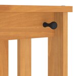 vidaXL Portemanteau SANDNES 45x40x159 5 cm bois massif pin