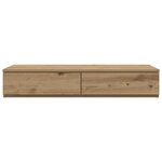 vidaXL Tiroirs de lit avec tiroir chêne artisanal 75 x 36.5 x 16.5 cm