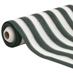 vidaXL Filet brise-vue vert et blanc 1x10 m PEHD 150 g/m²