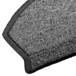 vidaXL Tapis d'escalier auto-adhésifs 15 pièces 80 x 24 5 x 3 5 cm