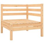 Salon de jardin meuble d'extérieur ensemble de mobilier 8 pièces bois de pin massif 02_0017823