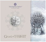 Monnaie ICE Game of Thrones Cupronickel 50 Pence United Kingdom 2026 (PRÉCOMMANDE)