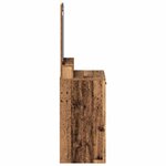 vidaXL Coiffeuse Bois Ancien 50 x 41 x 140 cm Bois d'ingénierie