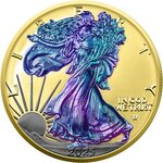 Pièce de monnaie en Argent 1 Dollar g 31.1 (1 oz) Millésime 2025 AMERICAN EAGLE