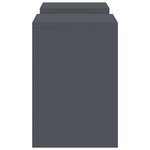 vidaXL Supports de Plantes d'Extérieur Pillar 2 Pièces Anthracite 24x24x35 cm Acier