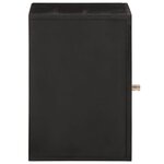 vidaXL Armoire de salle de bain murale 38x33x48cm bois massif manguier