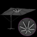 vidaXL Parasol Cantilever Roma 286 x 285 x 270 cm Aluminium