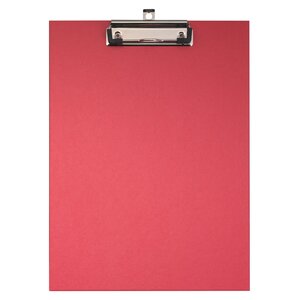 Porte-bloc Papier Enduit - Format 23x32cm Pour A4 - Rouge - X 10 - Exacompta