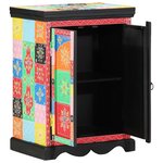 vidaXL Table console avec stockage Multicolore 50 x 30 x 75 cm
