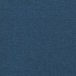 vidaXL Banc avec dossier bleu 120x62x75 5 cm tissu