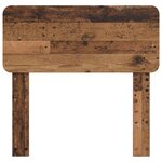 vidaXL Tête de lit Bois Ancien 80 cm Bois d'ingénierie