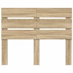 vidaXL Tête de lit Chêne Sonoma 135 cm Bois d'ingénierie