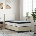 vidaXL Matelas à ressorts ensachés moyen plus 90x200 cm