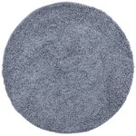 vidaXL Tapis shaggy PAMPLONA poils longs moderne bleu Ø 280 cm