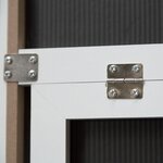 Miroir sur pied psyché inclinable 150 x 35 cm blanc 03_0007973