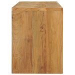 vidaXL Meuble TV 100x35x45 cm Bois de teck massif