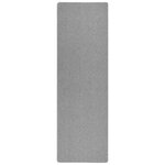 vidaXL Tapis Couloir Gris clair 80 x 500 cm 100 Polypropylène