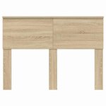 vidaXL Tête de lit Chêne Sonoma 120 cm Bois d'ingénierie