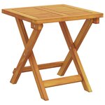 vidaXL Transat 2 Pièces Taupe 40 x 40 x 40cm Bois d'acacia massif