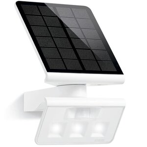 Steinel lampe à led xsolar l-s détecteur blanc