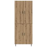 vidaXL Haut Armoire Chêne artisanal 69 5 x 34 x 180 cm