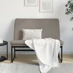 vidaXL Banc Taupe 100x75x76 cm Tissu