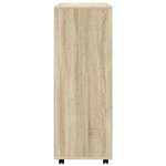 vidaXL Garde-robe Chêne sonoma 80x40x110 cm Bois d’ingénierie