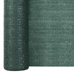 vidaXL Filet brise-vue Vert 1 2x50 m PEHD 75 g/m²