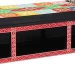 Meuble TV mural vidaXL Multicolore 100x30x22cm en bois d'ingénierie
