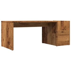 vidaXL Table basse vieux bois 90x45x35 cm bois d'ingénierie